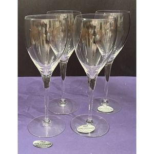 Vintage Frank Schoonmaker (4) Tulip Champagne Wine Glasses by Seneca Elegant